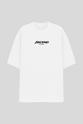 Camiseta Oversized Branca Ascend Lift Club