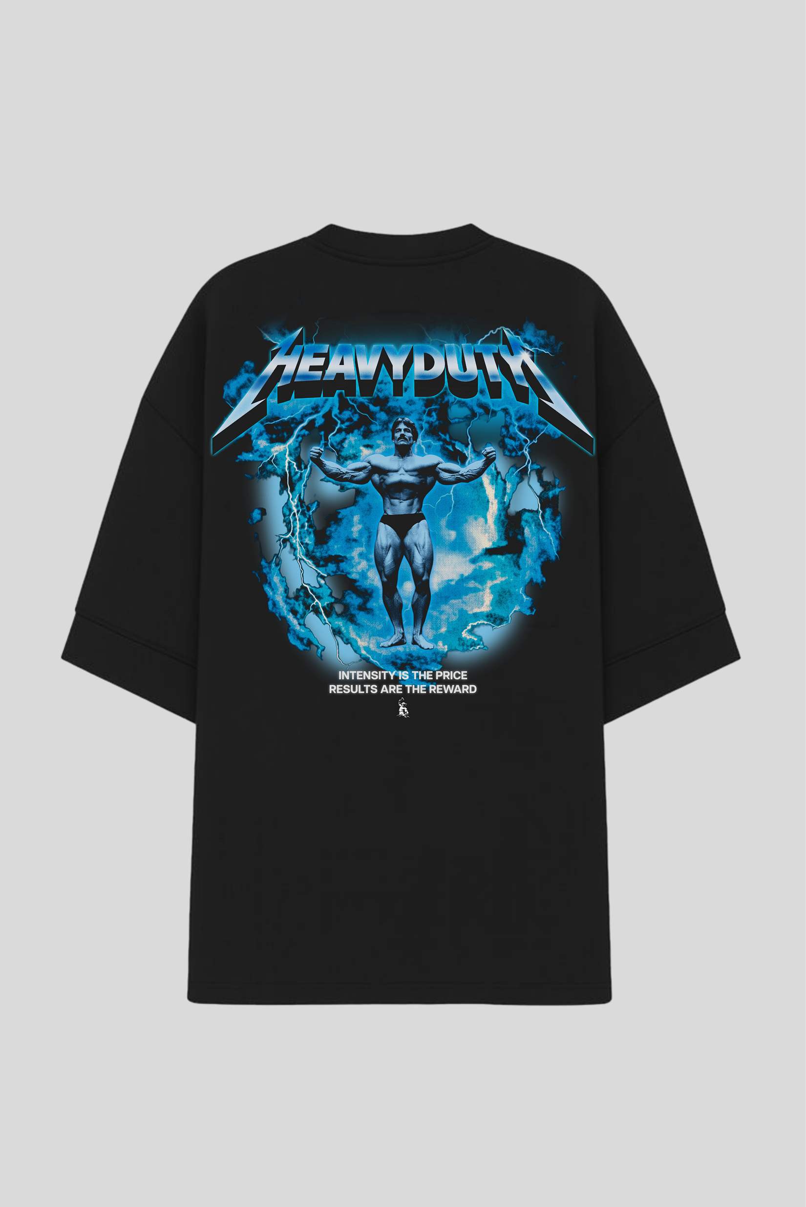 Camiseta Oversized Preta Ascend HeavyDuty