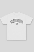 Camisa Oversized Branca Ascend Warrior Round