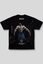 Camiseta Oversized Preta Ascend Strengh