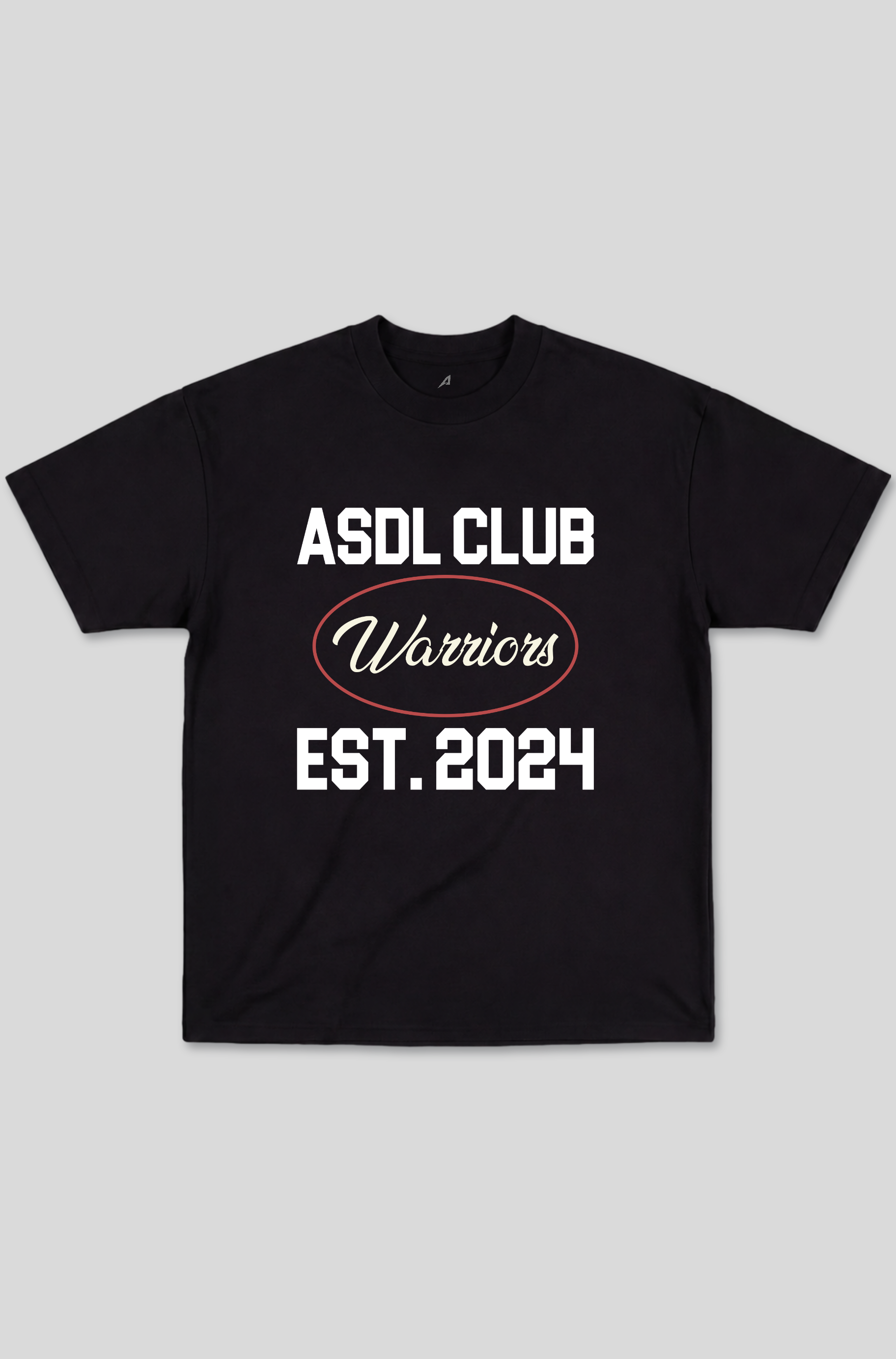 Camisa Oversized Preta Ascend Warriors Est.2024