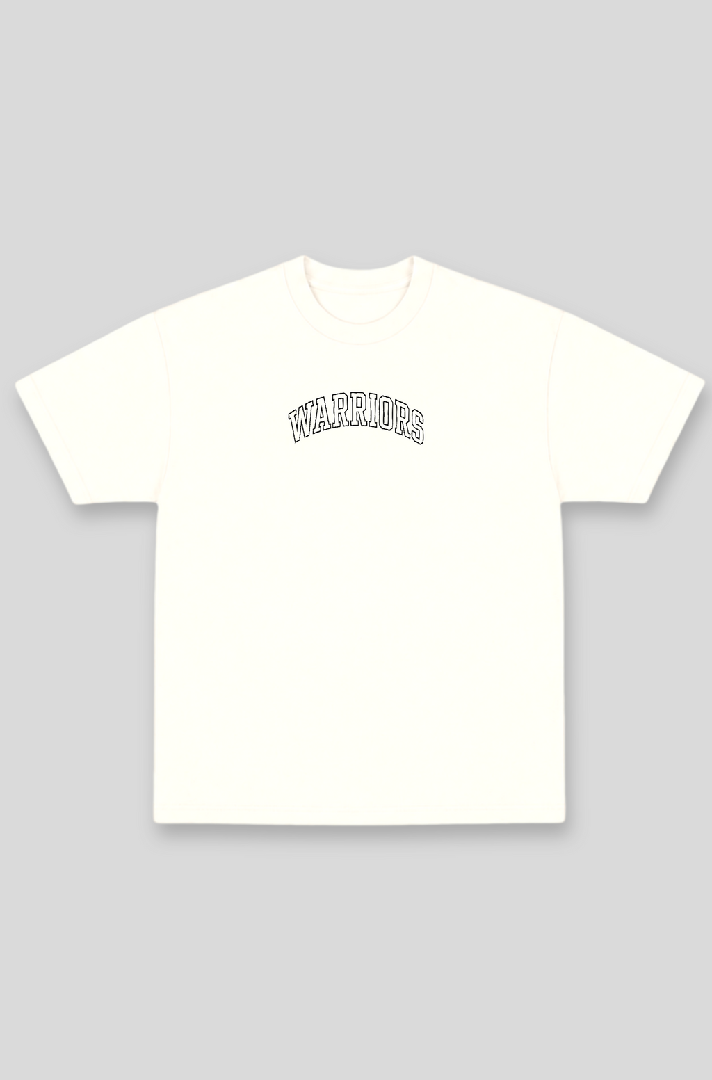 Camisa Oversized Off White Treino Ascend Warriors Skull