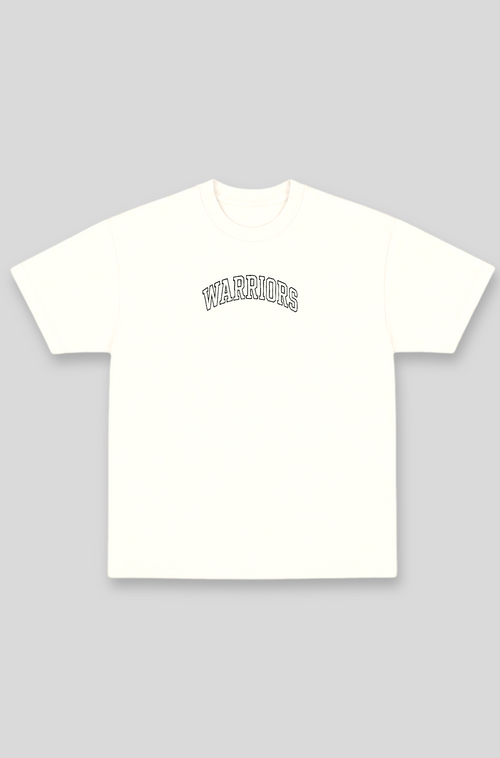 Camisa Oversized Off White Treino Ascend Warriors Skull