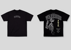 Camisa Oversized Preta Treino Ascend Warriors Skull