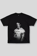 Camiseta Oversized Preta Ascend Excesso é Para Amadores