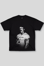 Camiseta Oversized Preta Ascend Excesso é Para Amadores