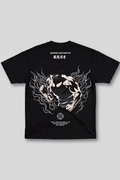 Camiseta Oversized Preta Ascend Fight
