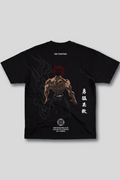 Camiseta Oversized Preta Ascend Might