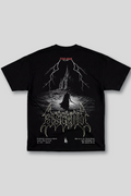 Camiseta Oversized Preta Ascend Lightning
