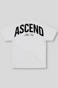 Camiseta Oversized Branca Ascend Athlete Division