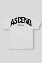 Camiseta Oversized Branca Ascend Athlete Division