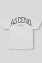 Camiseta Oversized Branca Athl Div Cinza