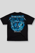Camiseta Oversized Preta Ascend HeavyDuty
