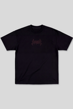 Camiseta Oversized Preta Ascend Unleashed Instinct