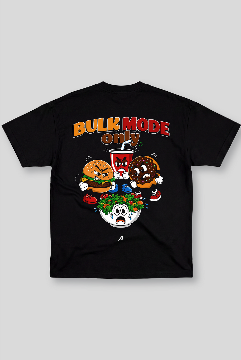 Camiseta Oversized Preta Ascend BulkMode