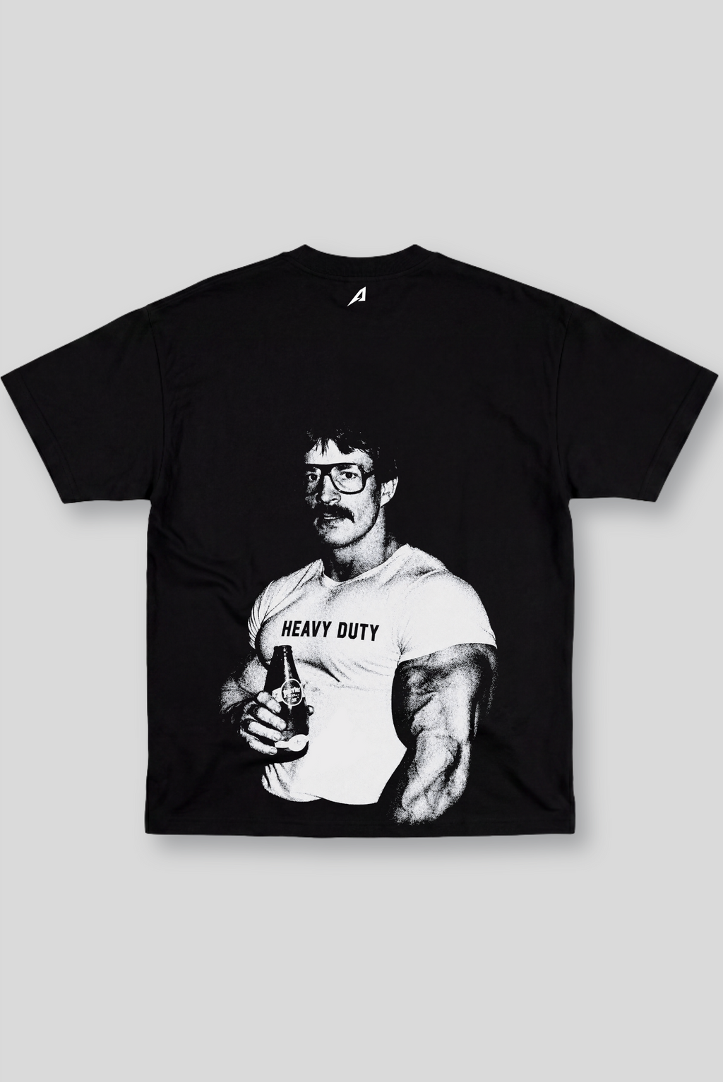 Camiseta Oversized Preta Ascend Excesso é Para Amadores