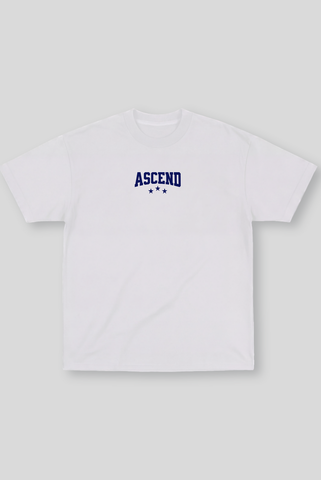 Camiseta Oversized Branca Ascend Olympia
