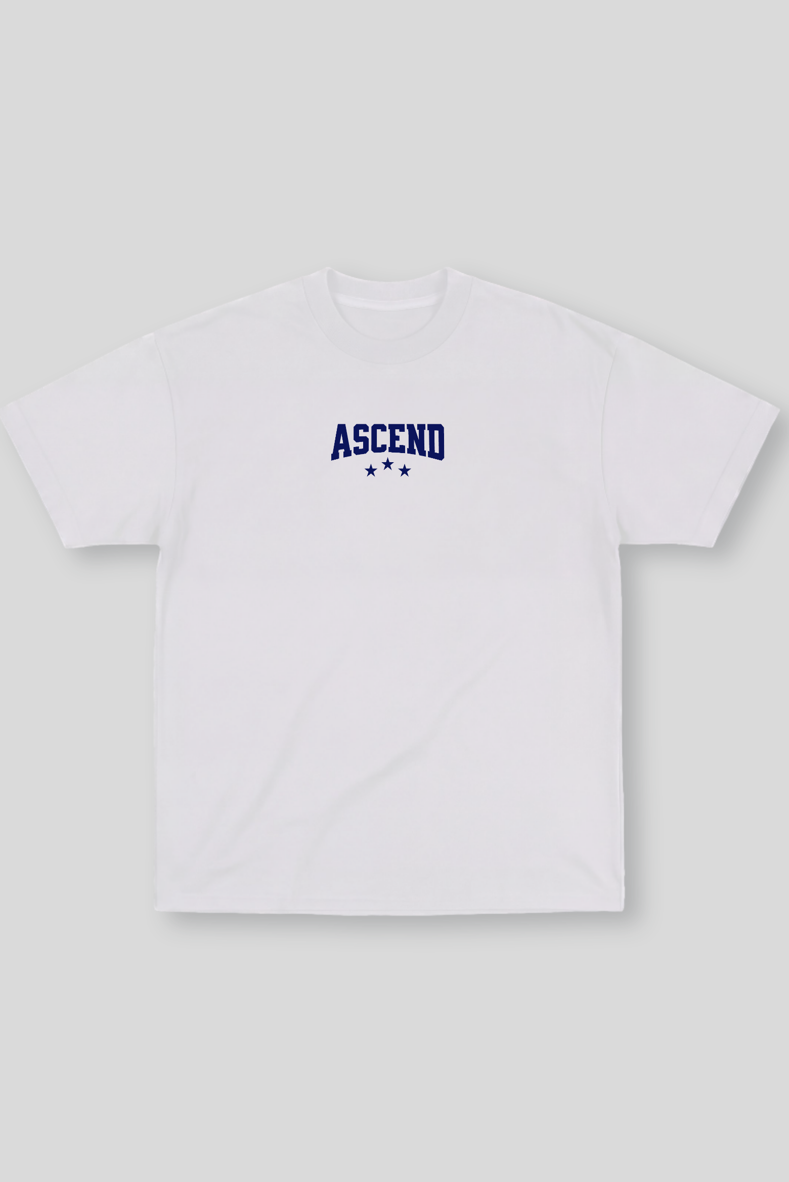 Camiseta Oversized Branca Ascend Olympia