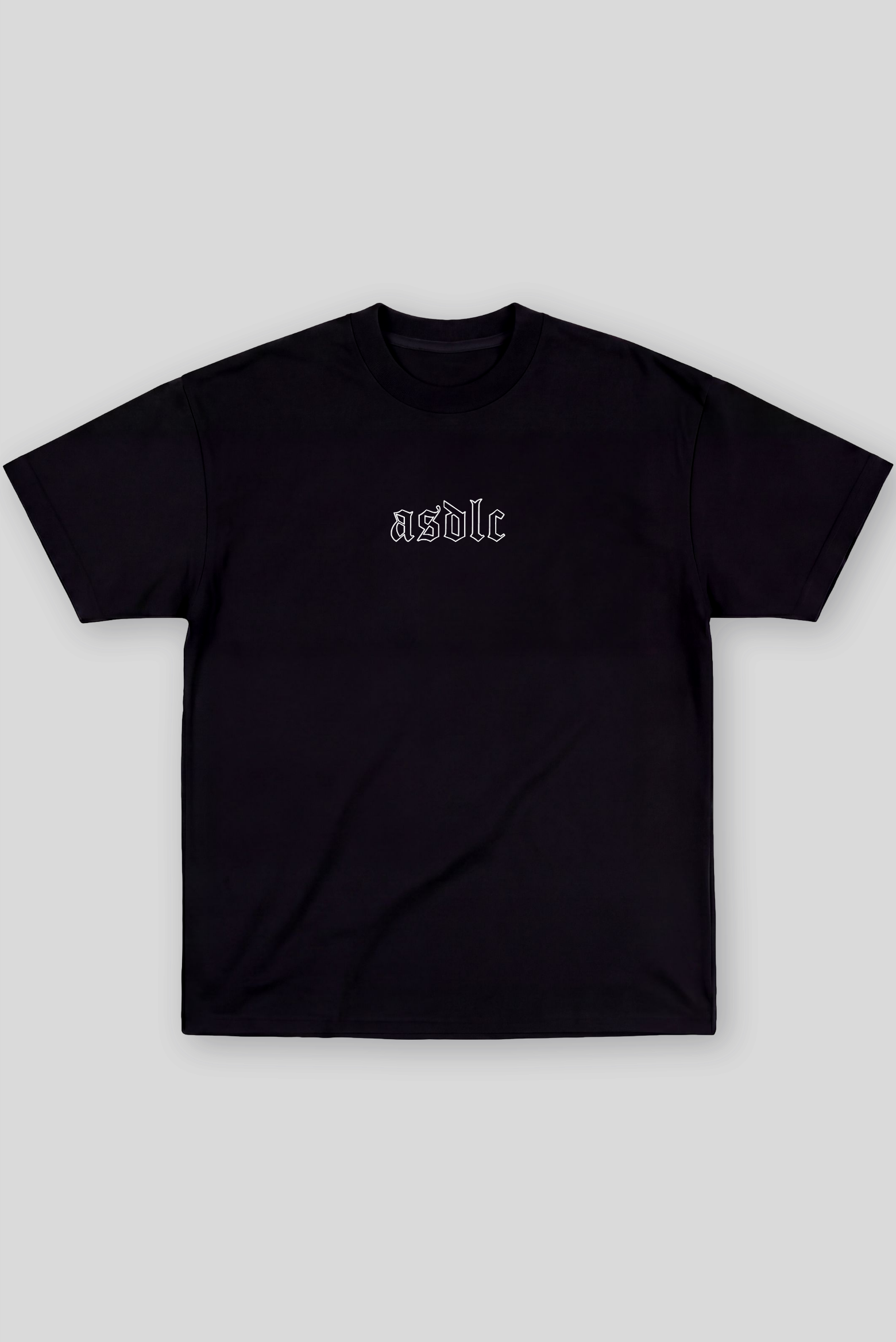 Camiseta Oversized Preta Ascend Blessed