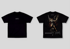 Camiseta Oversized Preta Ascend Rise Above Chaos