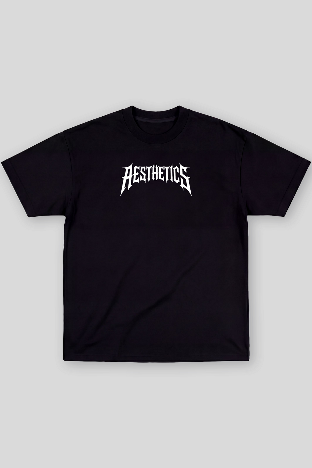 Camiseta Oversized Preta Ascend Aesthetics