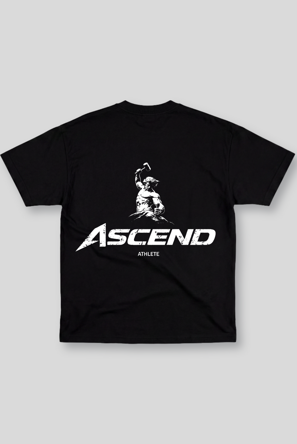 Camiseta Preta Oversized Ascend Athlete
