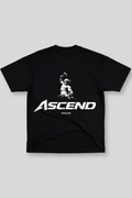 Camiseta Preta Oversized Ascend Athlete