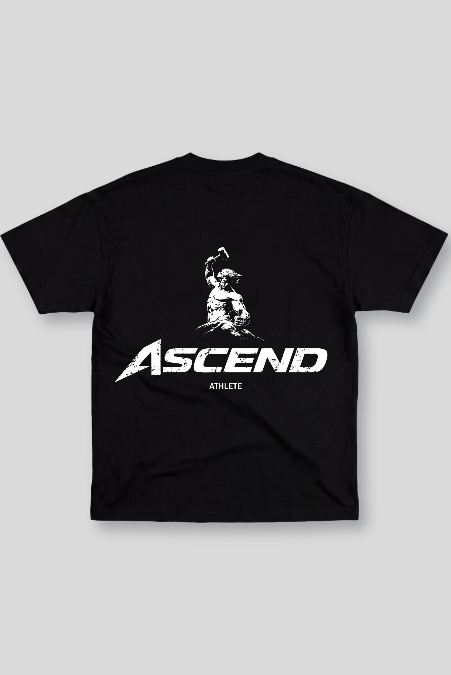 Camiseta Preta Oversized Ascend Athlete
