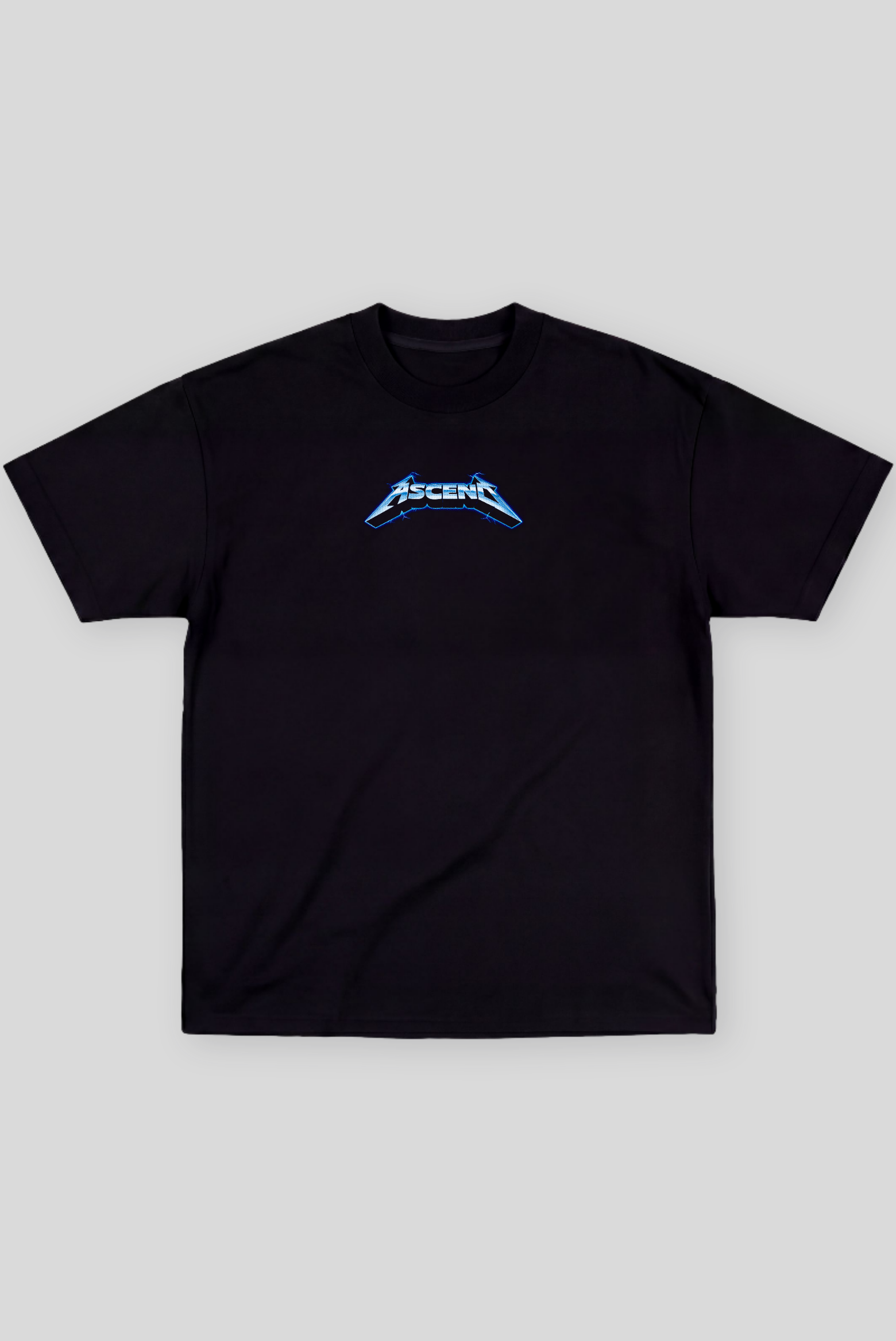 Camiseta Oversized Preta Ascend HeavyDuty