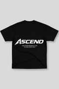 Camiseta Oversized Preta Ascend High performance