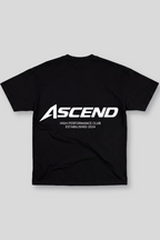 Camiseta Oversized Preta Ascend High performance