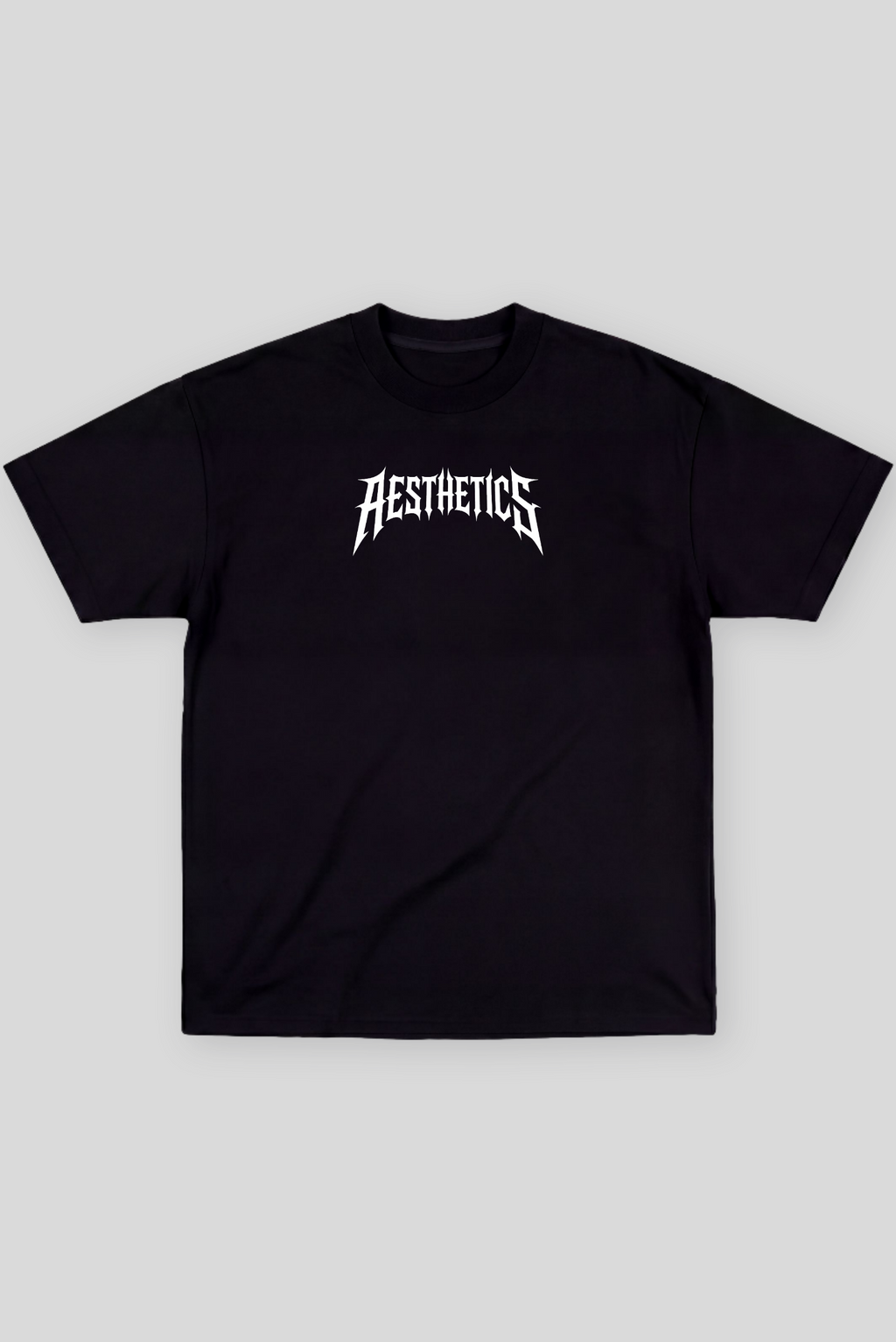 Camiseta Oversized Preta Ascend Aesthetics