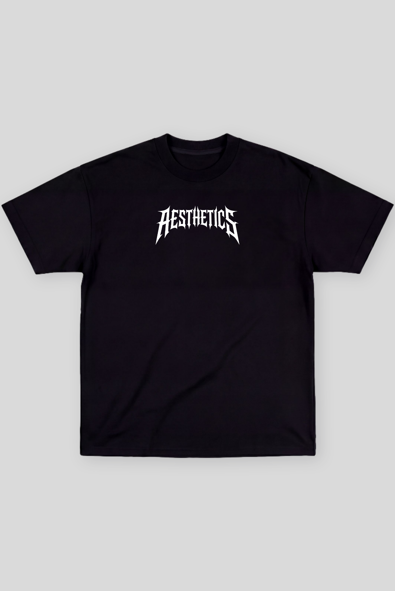 Camiseta Oversized Preta Ascend Aesthetics