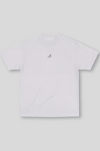 Camiseta Oversized Branca Athl Div Cinza