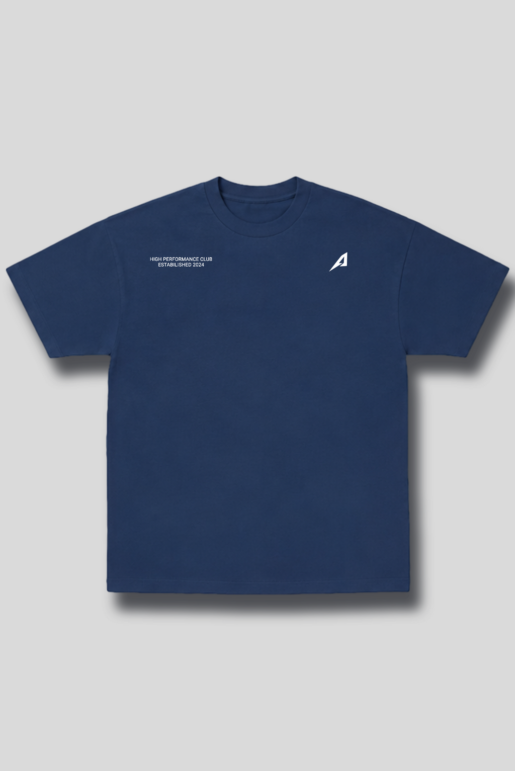 Camiseta Oversized Azul Ascend High Performance Club