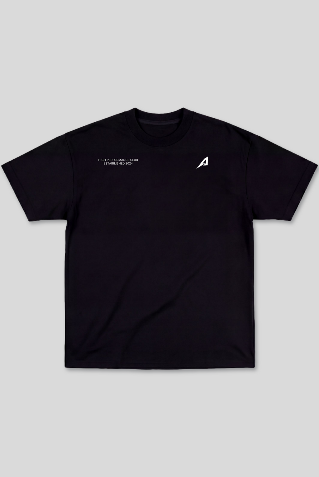 Camiseta Oversized Preta Ascend High performance